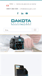 Mobile Screenshot of dakota-peru.com